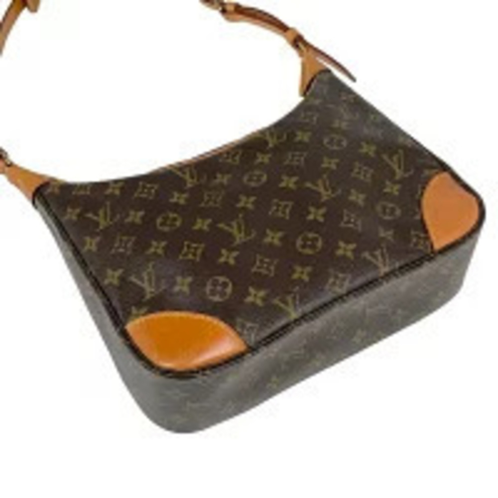 Louis Vuitton Shoulder Bag Boulogne Brown Monogram Brown